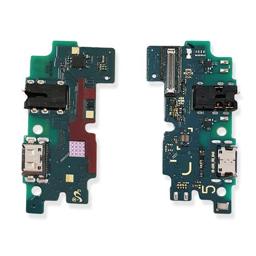 PCB RICARICA CON CONNETTORE TYPE-C USB-C, MICROFONO, INGRESSO JACK AUX ED INNESTO CAVO ANTENNA  COMPATIBILE PER SAMSUNG GALAXY SM-A505F A50 (2019) SM-A505F/DS A50 DUOS (2019) SM-A505FN/DS A50 DUOS (2019) SM-A505FM/DS A50 DUOS (2019)