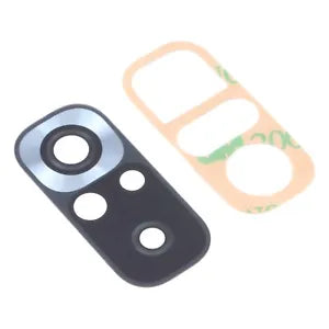 Vetrino Fotocamera per Xiaomi Redmi Note 10 M2101K7AI M2101K7AG Nero Biadesivo