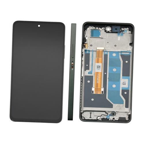 DISPLAY LCD PER REALME C67 4G RMX3890 VERDE / SUNNY OASIS CON FRAME