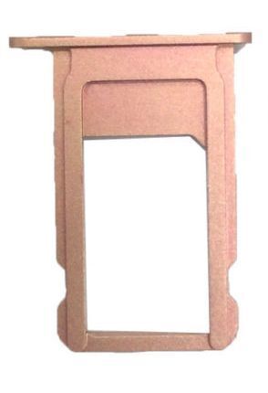 IPHONE 6S ROSE GOLD ARGENTO GRAY CARRELLO NANO SIM DI RICAMBIO OEM