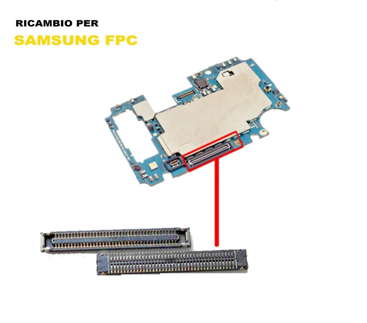 FPC CONNETTORE RICARICA SCHEDA MADRE SAMSUNG A30S SM A307