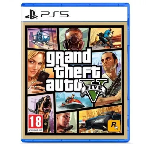 GRAND THEFT AUTO V PS5 GTA 5 VIDEOGIOCO PLAYSTATION 5 EU ITALIANO NUOVO 4K GTA V